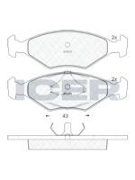 Etrier Суппорт NISSAN QASHQAI / NISSAN JUKE ( FEBI BILSTEIN