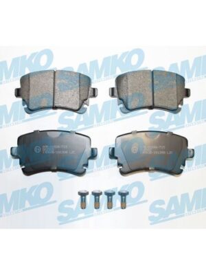 Placute Колодки Audi A4-A8 02- Rear 17.5mm -Д SAMKO