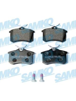 Placute Колодки Audi A4 97- Lucas Rear 17mm + SAMKO
