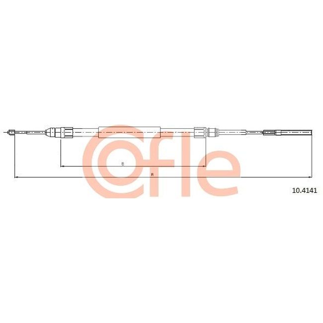Cablu frana Трос ручника BMW E39 All 95-03 Rear Left L