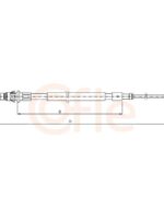 Cablu frana Трос ручника Citroen C3 all Disc ch10423><1