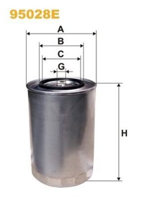 Filtru combustibil Топливный фильтр Astra HD 7-C, HD8 0