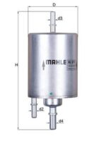 Filtru combustibil Топливный фильтр Audi A4/A6 04- MAHL