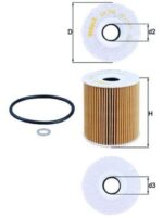 Filtru ulei Масляный фильтр BMW E39 525/530d 98-03 MAHL