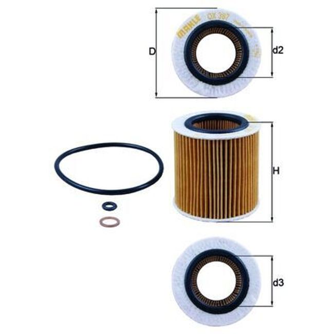 Filtru ulei Масляный фильтр BMW 3/5/7/X5  2.5-3.0  03-