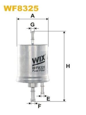 Filtru combustibil Топливный фильтр Audi A4/A6 04- WIX