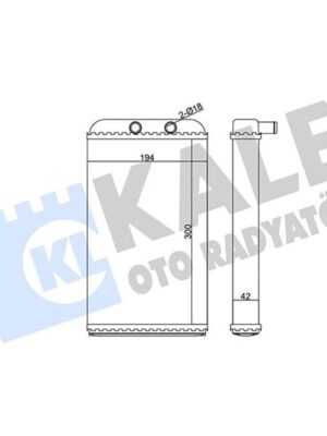 Schimbator caldura Радиатор печки Citroen Jumper 02-06