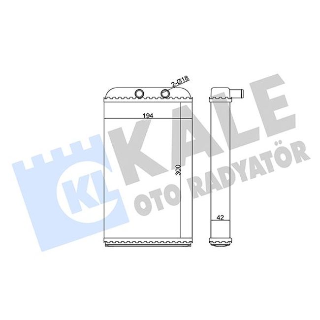 Schimbator caldura Радиатор печки Citroen Jumper 02-06