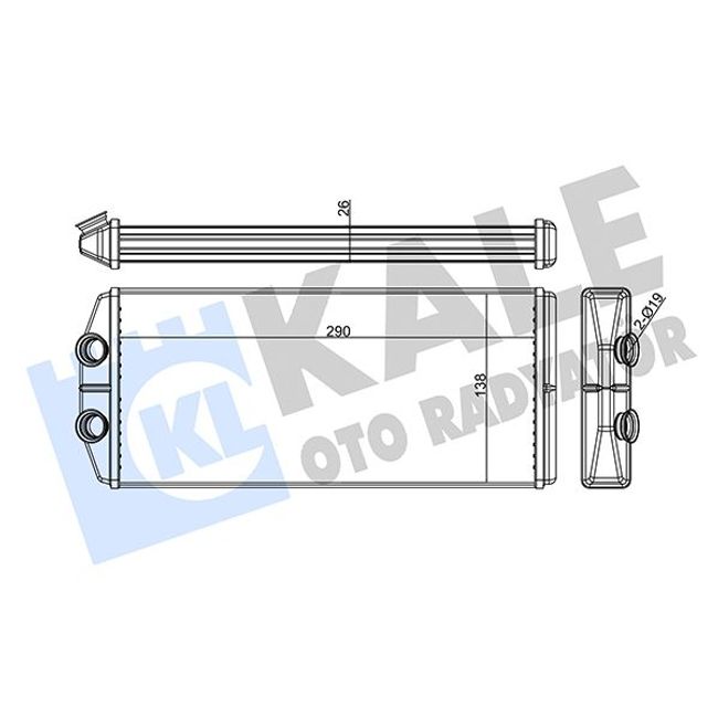 Schimbator caldura Радиатор печки Citroen Berlingo 1.6/