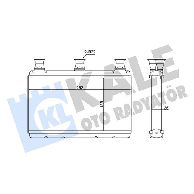 Schimbator caldura Радиатор печки BMW E60 All 03-10 134