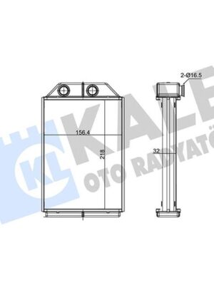 Schimbator caldura Радиатор печки A6 C5 (4B2) 1.8 97-05