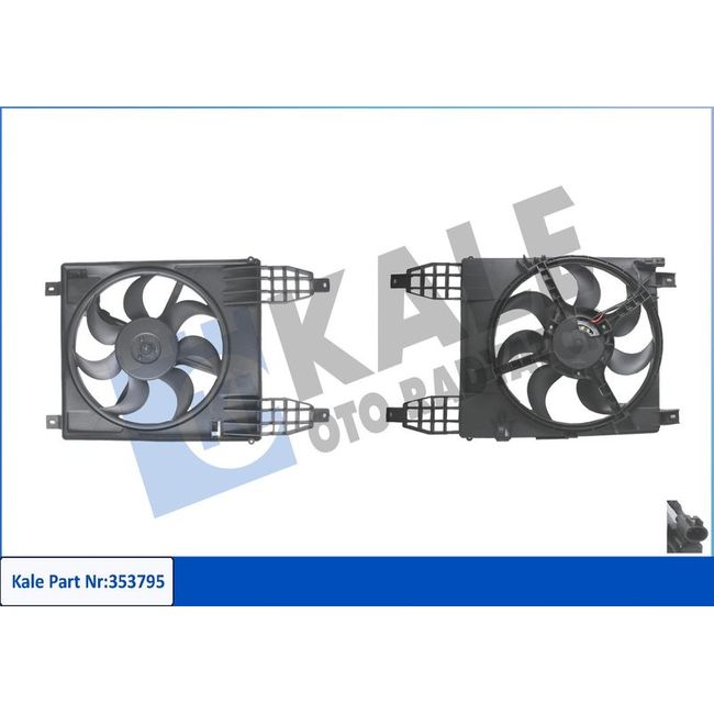 Ventilator Вентилятор CHEVROLET AVEO / KALOS (T250, T25