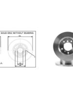 Disc frana Тормозной диск Mercedes Sprinter 9 APLUS