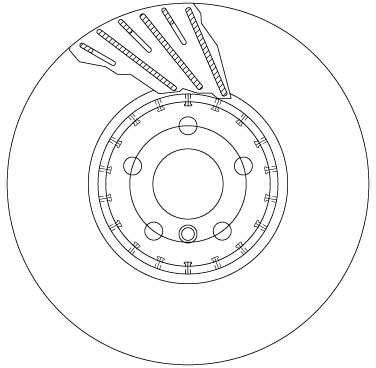 Disc Frana Тормозной диск BMW G82 TRW