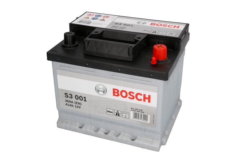 Baterie / Аккумулятор BOSCH 41 Ah 360 A P+ 207x175x175