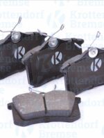 Plăcuțe de frână spate / Тормозные колодки задние Audi A3 A4 A6 A8, Ford Galaxy, Opel Crossland, Renault Scenic Megane, Scoda Octavia Fabia KRO1330