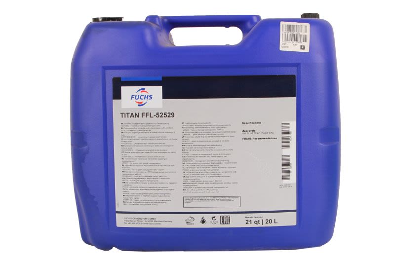 Ulei cutie transmisie / Трансмиссионное масло FUCHS ATF TITAN (20L) ; VW G 055 529; VW TL 525 29 C