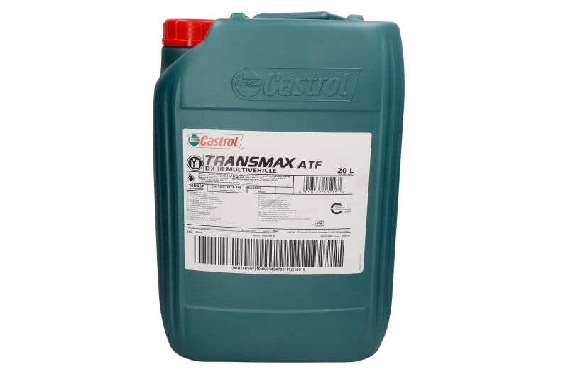 Ulei cutie transmisie / Трансмиссионное масло CASTROL ATF TRANSMAX ATF (20L) ; ALLISON 2200 HS; ALLISON 2200 RDS; ALLISON 2500 HS; ALLISON 2500 RDS; ALLISON 3000 RDS; ALLISON 3500 RDS; ALLISON B300R; ALLISON C4; ALLISON HD4700; ALLISON M3060P5; ALL