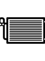 Радиатор кондиционера / Radiator climatizare ABARTH 500E; FIAT 500E Electric 10.20-