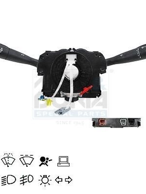 Comutator coloana directie / Подрулевой переключатель CITROEN BERLINGO, BERLINGO MULTISPACE; PEUGEOT PARTNER, PARTNER TEPEE 04.08-