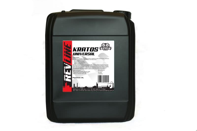 Ulei cutie transmisie / Трансмиссионное масло REV LINE (EN) Transmission hydraulic oil KRATOS (20L) 30 ((EN) PTF) ; ALLISON C4; CATERPILLAR TO-4; KOMATSU DRESSER HMS B21-0006; KOMATSU KES 07.868.1; KOMATSU MICRO-CLUTCH