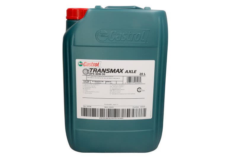 Ulei cutie transmisie / Трансмиссионное масло CASTROL TRANSMAX AXLE (20L) 80W90 ;API GL-5; MAN 342 M2; ZF TE-ML 05A; ZF TE-ML 12E; ZF TE-ML 16B; ZF TE-ML 17B; ZF TE-ML 19B; ZF TE-ML 21A