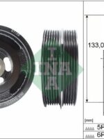 Fulie arbore cotit / шкив коленвала VOLVO C30, S40 II, V50; FORD B-MAX, C-MAX, C-MAX II, FOCUS C-MAX, FOCUS II, FOCUS III, MONDEO IV 1.4-1.6LPG 10.03-