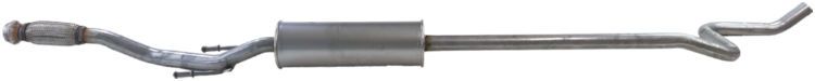 Toba esapament / Глушитель CITROEN C3 PICASSO; PEUGEOT 2008 I, 207, 208 I 1.4/1.4LPG/1.6 02.07-