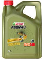 Ulei motor / Моторное масло CASTROL (EN) 4T engine oil CASTROL Power 1 15W50 4л, API SN JASO MA-2 Полусинтетический