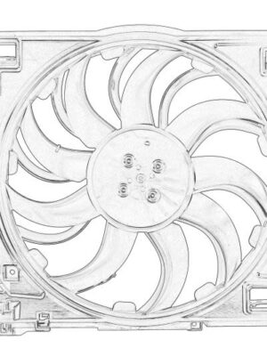 Ventilator racire motor / Вентилятор радиатора MG HS 1.5/1.5H 04.24-