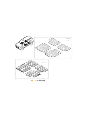 Коврики / SET COVORASE CAUCIUC